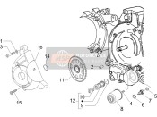 Flywheel Magnets Cover - Oil Filter