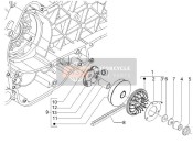 CM103802, Roller Complete, Piaggio, 2