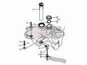 653005, Réservoir Carburant, Piaggio, 0