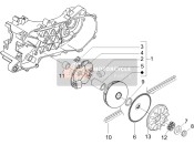 82645R, Keliriemen Zip 4T-CAT-ET2-LX 5, Piaggio, 1