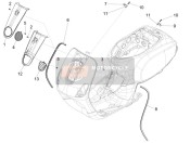 675040, Steering Column Cover, Piaggio, 0