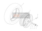 668617, (Michelin) Rear Tyre 120/70-10", Piaggio, 0