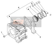 Cylinder-Piston-Wrist Pin, Assembly