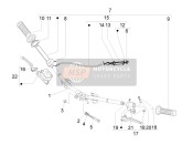 601716, Gas Lever Transmission, Piaggio, 3