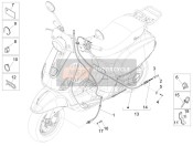 650838, Complete Kilometre Counter Transmission, Piaggio, 0