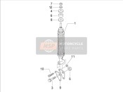 Suspension arrière - Amortisseur/s