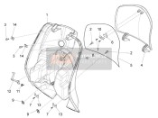 Guante delantero-Caja - Rodilla-Panel de guardia