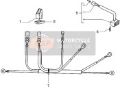 218820, Engine Cable Harness, Piaggio, 2