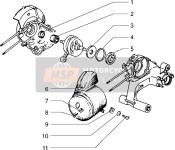 B015668, Afdichtring, Piaggio, 4