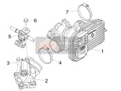 CM160012, Gasklephuis Met Elektronische Regeleenheid, Piaggio, 0