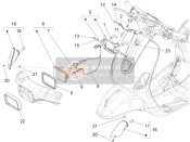 641912, Lampeggiatore Anteriore Sinistra, Piaggio, 1