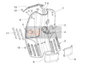 Guante delantero-Caja - Rodilla-Panel de guardia