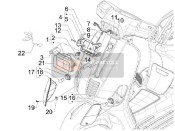 642002, Headlight Cable Assembly, Piaggio, 0