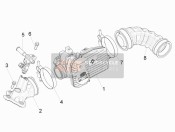 CM084904, Throttle Body With Electronic Control Unit (9H+HW300), Piaggio, 0