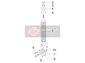 Suspension arrière - Amortisseur/s