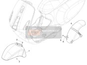 673614, Rear Mudguard, Piaggio, 0