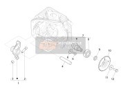 Unidad de soporte de palancas oscilantes