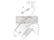 1A006767, Hitzeschutz, Piaggio, 1