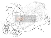 649635, Bracket With Up, Piaggio, 2