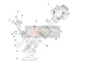 Gasklephuis - Injector - Drieweg pijp