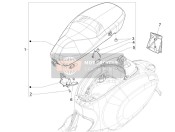 1B003665, Sitzbank, Piaggio, 0