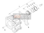 Cylinder-Piston-Wrist Pin Unit