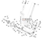 Gabel/Lenkrohr - Lenklagereinheit