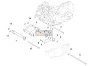1C0058074, Complete Swinging Arm, Piaggio, 0