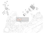 1A012276, Muffe Drosselklappe, Piaggio, 2