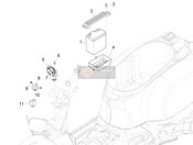 Commutateurs de télécommande - Batterie - klaxon