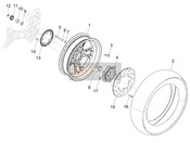 Roue arrière