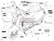 2H003837, Schild, Piaggio, 2