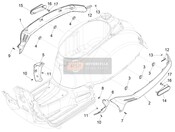 1B000591000S7, Schutzstueck Spoiler, Piaggio, 1