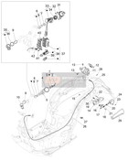 1D003123, Keyless Lock Components, Piaggio, 2