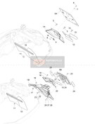 1B009635, Tapa, Piaggio, 1