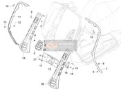 1B010957, Lenkerabdeckung, Piaggio, 1