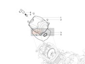 B014732, Dichtung, Piaggio, 2