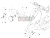 642418, Complete Headlamp, Piaggio, 0