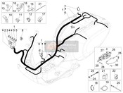 1D002662, Zip Tie, Piaggio, 2