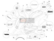Platten Und Dekorative Streifen