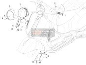 1B010290, Thread Forming Screw Hex, Piaggio, 0