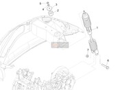 Rear suspension - Shock absorber/s