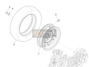 1C004202, Mutter, Selbstsichernd, Piaggio, 1