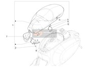 1B008652, Kit Saddle Cover, Piaggio, 0