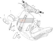 1B007792, Scheinwerferrahmen, Piaggio, 0