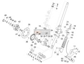 Gabel/Lenkrohr - Lenklagereinheit