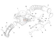 Carburador, Montaje - Tubería de unión