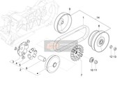 1A005054, Rollenbeh?lter Komplett, Piaggio, 0