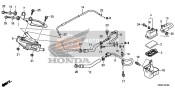 17245107010, Rubber, Air Cleaner Case Mounting, Honda, 2
