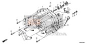 Frente Caja del cigüeñal Cubrir (TRX250TM)